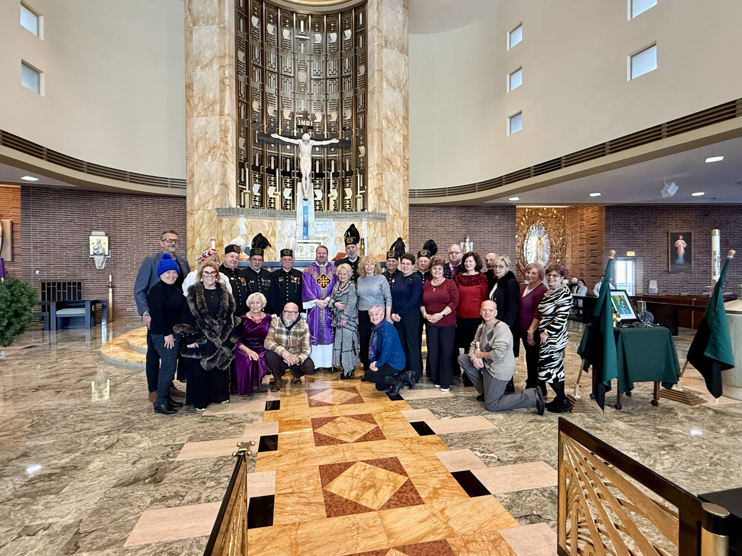 Msza Barbórkowa 2025 Chicago